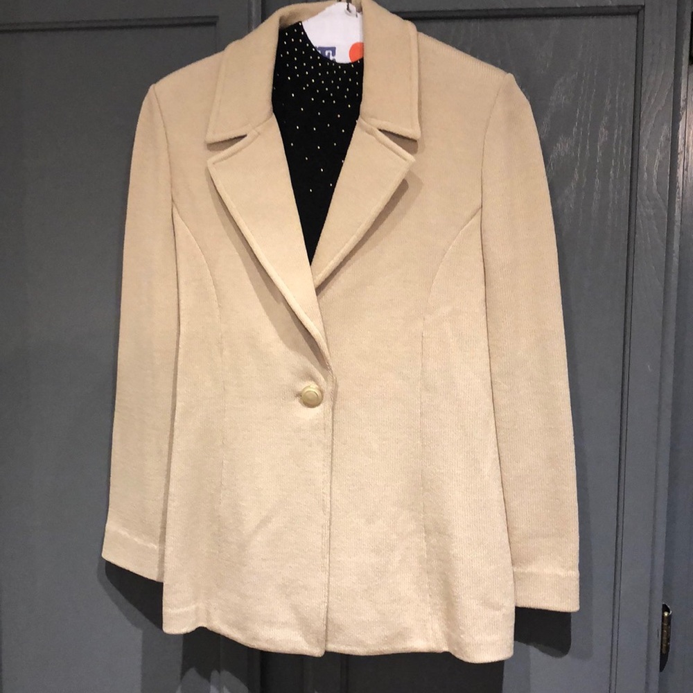 St. John Knit Vintage blazer sweater
